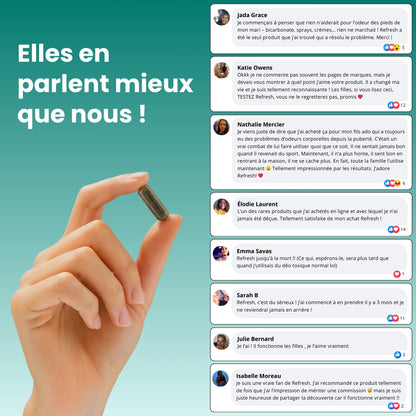 Refresh | Déodorant interne complet